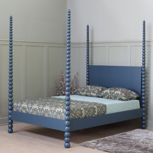 Bobbin four poster bed - bed, frame