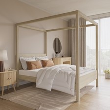 Double Four Poster Bed Frame