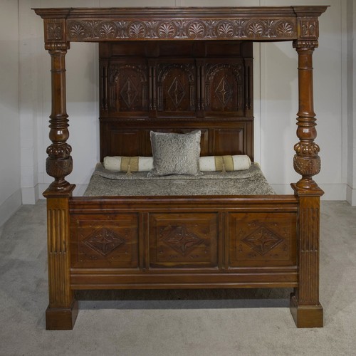 Exquisite vintage carved - vintage, oak