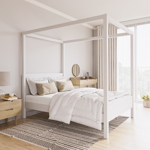 Double four poster bed - double,