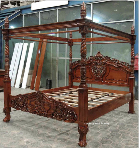 Super king antique mahogany - ,