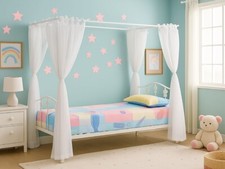 CHILDRENS WILLOW 4 POSTER BED
