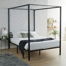 Double Metal Canopy Bed 4