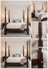 Solid Mahogany Four Poster Bed
