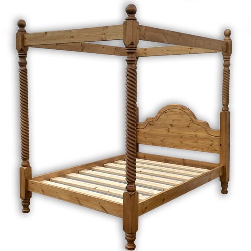 Classic pine bed - frame, 4ft6