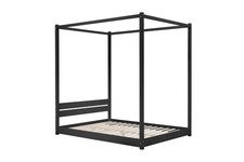 Darwin Four Poster Bed Black &